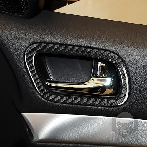 Miniatura 10 de Cubierta adhesiva de fibra de carbono interior para Infiniti G37 2010-2013 Q60 2014 2015 Coupe Convertible
