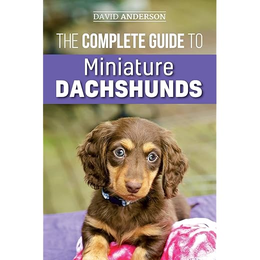 The Complete Guide to Miniature Dachshunds: A step-by-step guide to successfully raising your new Miniature Dachshund