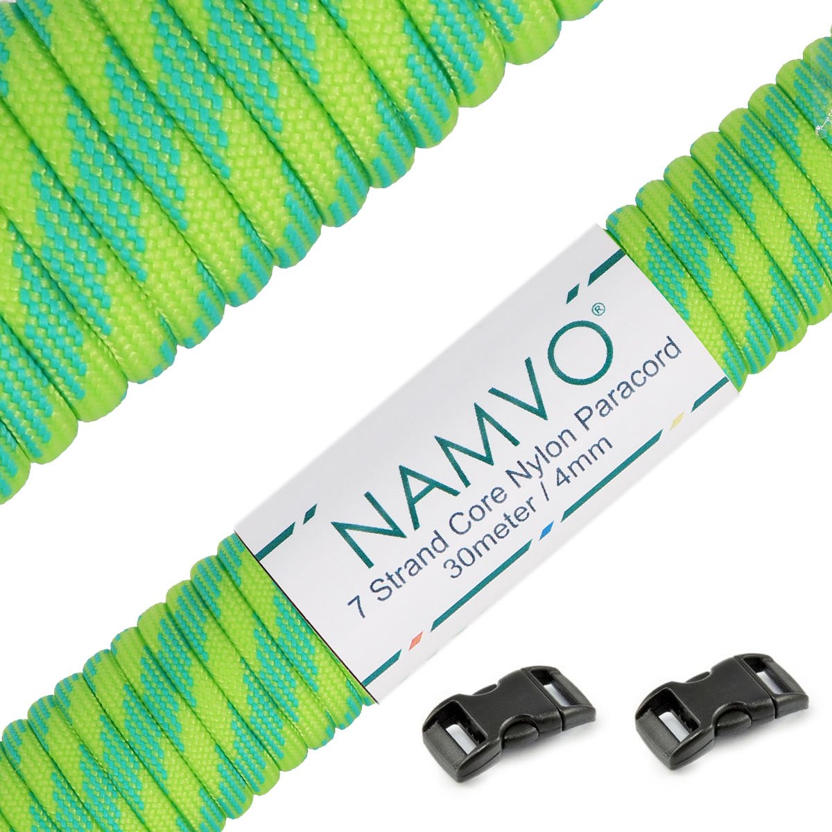 Namvo 550 Paracord Mil Spec Type III 7 Strand Parachute Cord Total Length 100ft/30 Meters Spots/Stripes/Camouflage — view 19