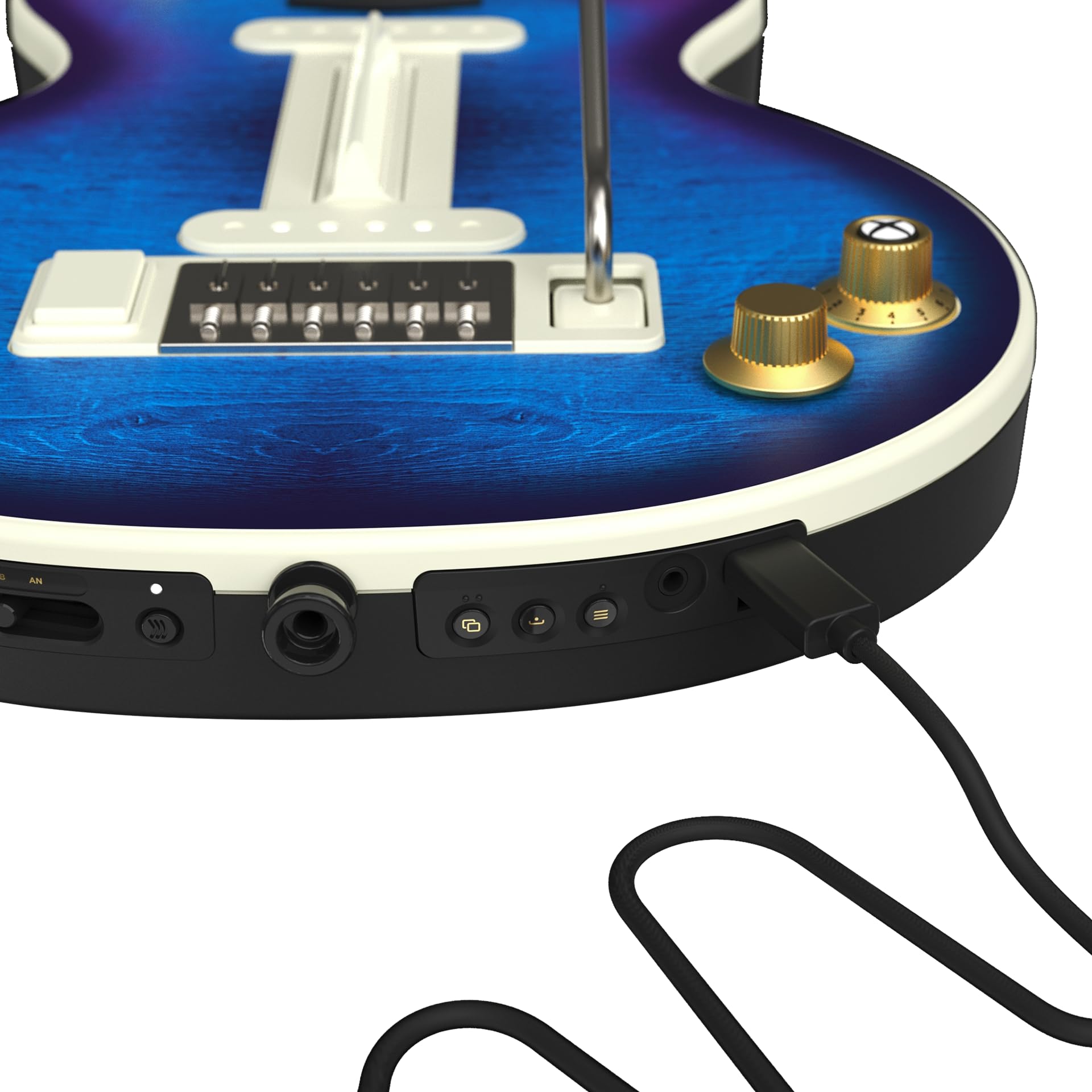 CRKD Gibson Les Paul Guitar Blueberry Burst Pro - Licensed by Xbox