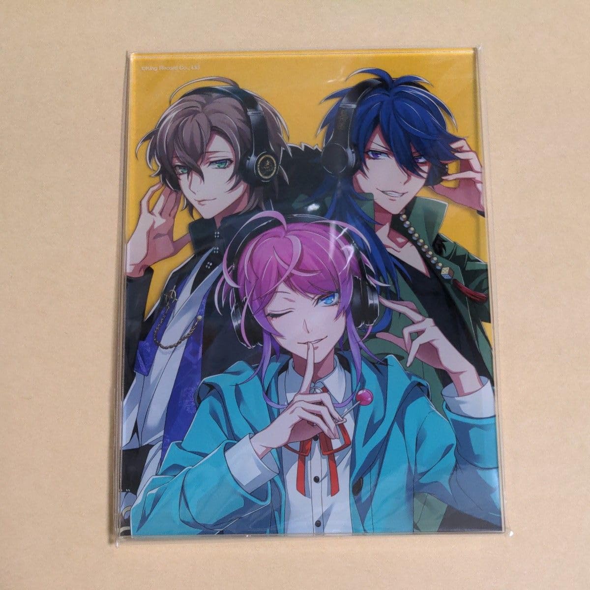ヒプノシスマイク　ヒプマイ　MTC ヘッドホン　特典　アクリルプレートスタンド ヨコハマ・ディビジョン/MAD ワイヤレスヘッドフォン ヒプノシスマイク その他