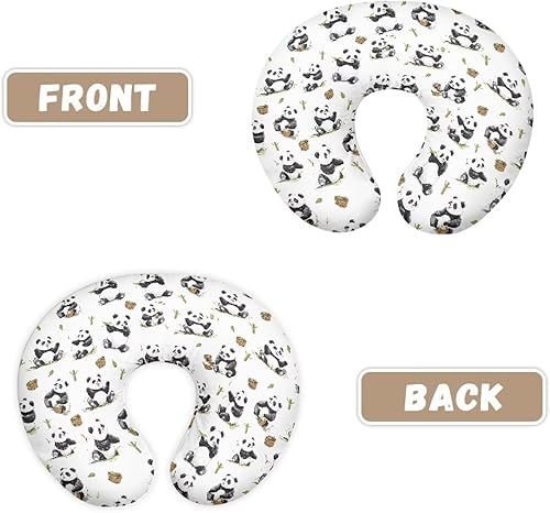 Miniatura 3 de Panda - Almohada de lactancia desmontable para recién nacido, funda original para lactancia materna, funda protectora de soporte para la cabeza