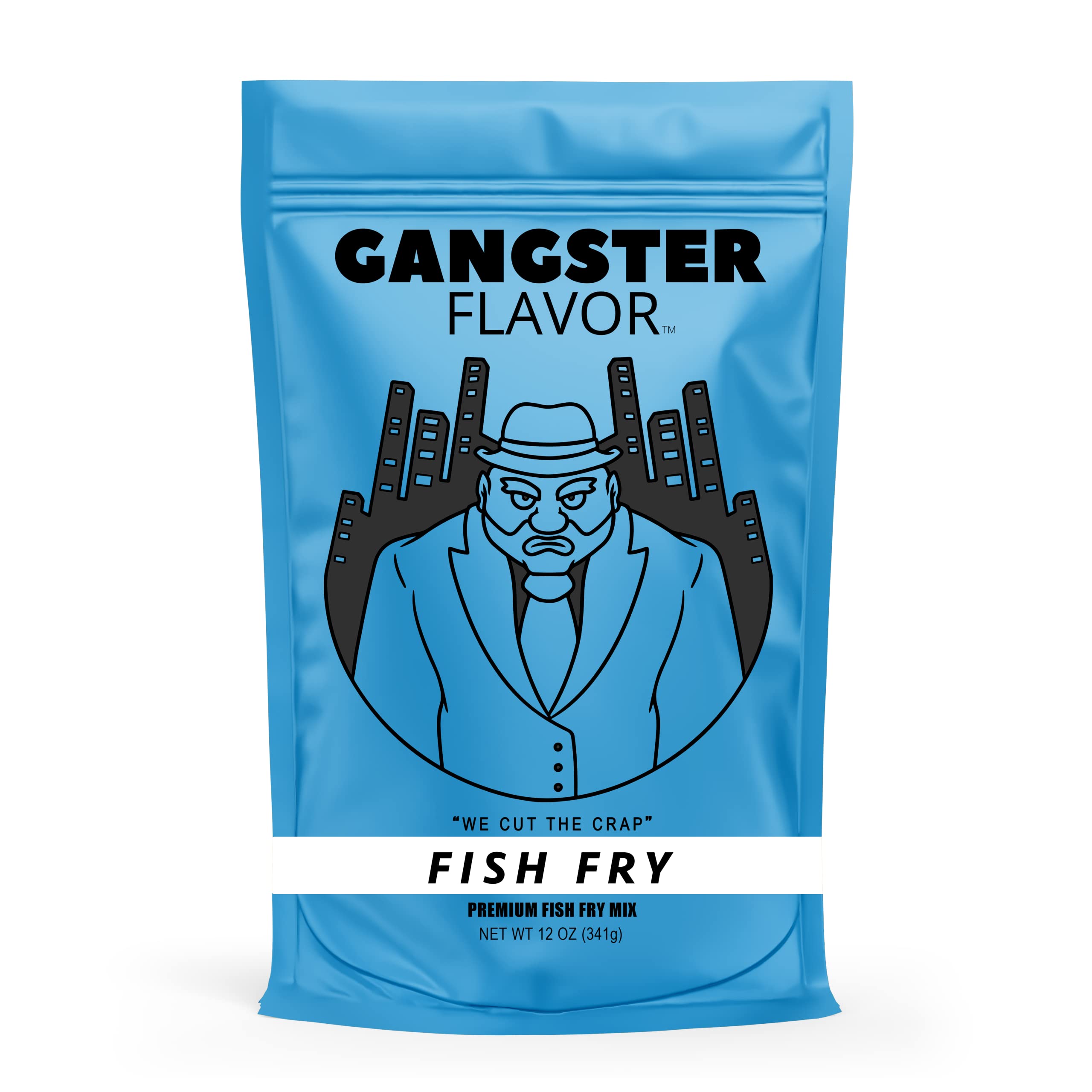 Buy Gangster Flavor Fish Fry, Premium Seasoned Cri Fish Fry Mix, Air Fryer Compatible, No MSG