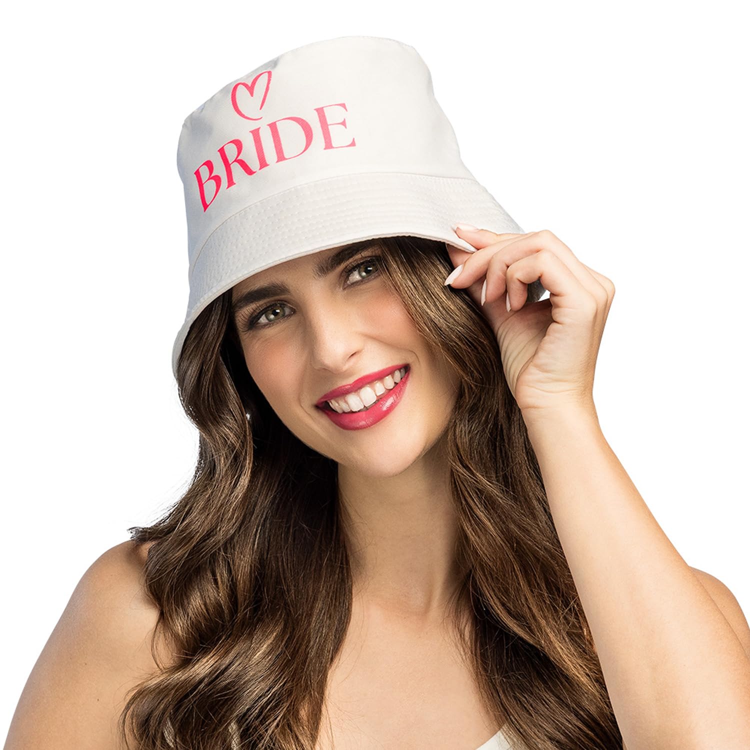 Boland - Bride Fisherman Hat for Bachelorette Party Bridal Shower Bucket Hat for Bride and Bridesmaids
