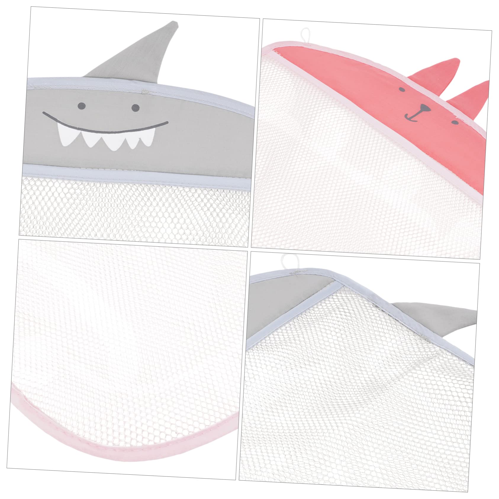 PRETYZOOM 8 Stk Netztasche zur Aufbewahrung im Badezimmer Mesh-Badespielzeug-Organizer Badespielzeug ordentlich Babyspielzeug Mehrzweck-Aufbewahrungstasche Schlafzimmer Hängetasche Polyester