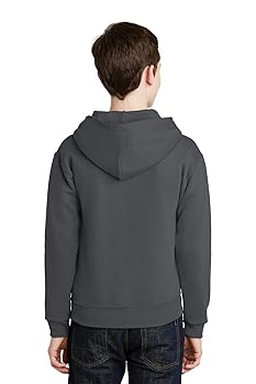 PULLOVER HOODIE CHILDHOOD（グレー） Amazon.com: Jerzees 50/50 Youth Hooded Pullover Sweatshirt