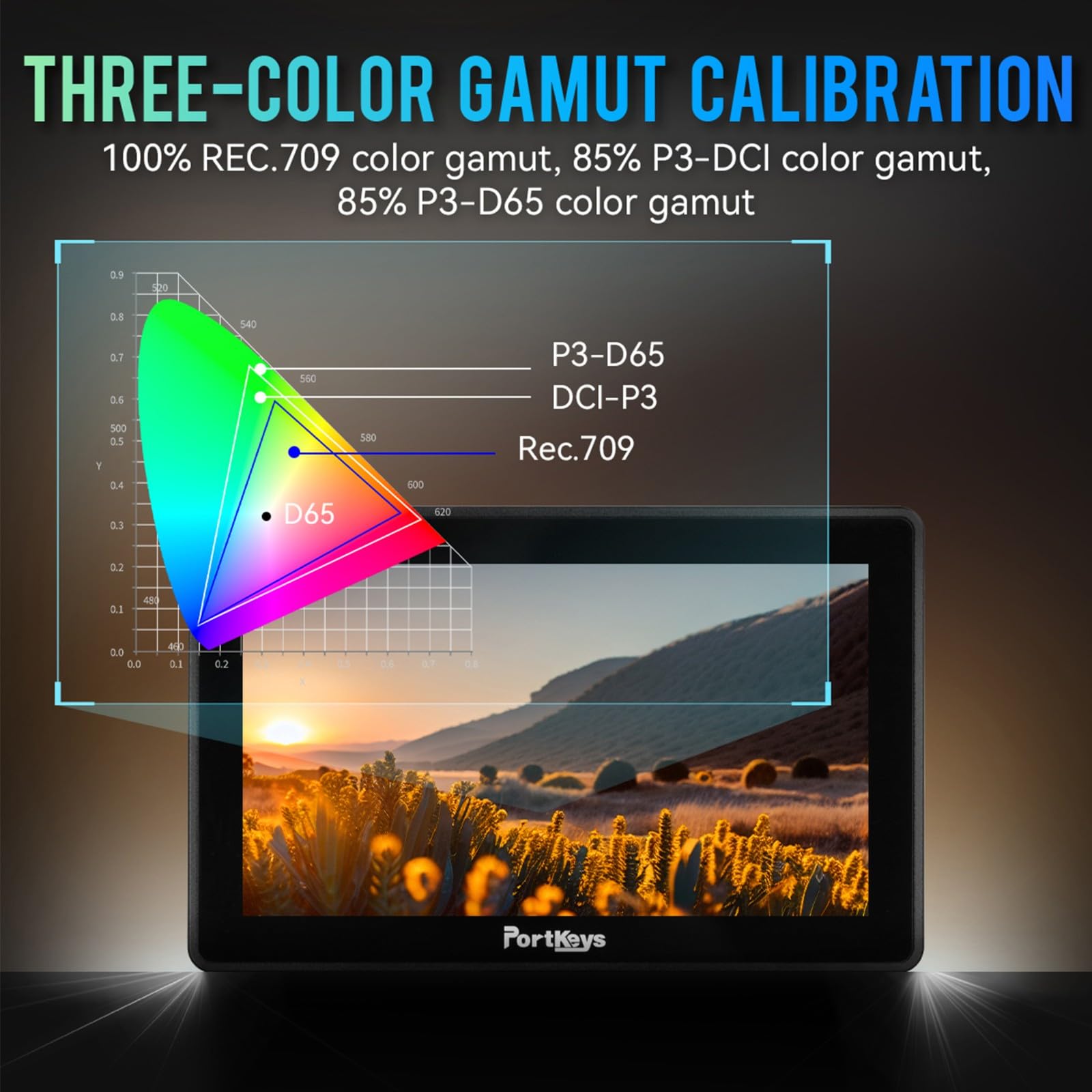 ディスプレイ・モニター本体 Portkeys BM5IV WR Portkeys BM5IV WR 5.5インチ SDI/HDMI フィールドモニター