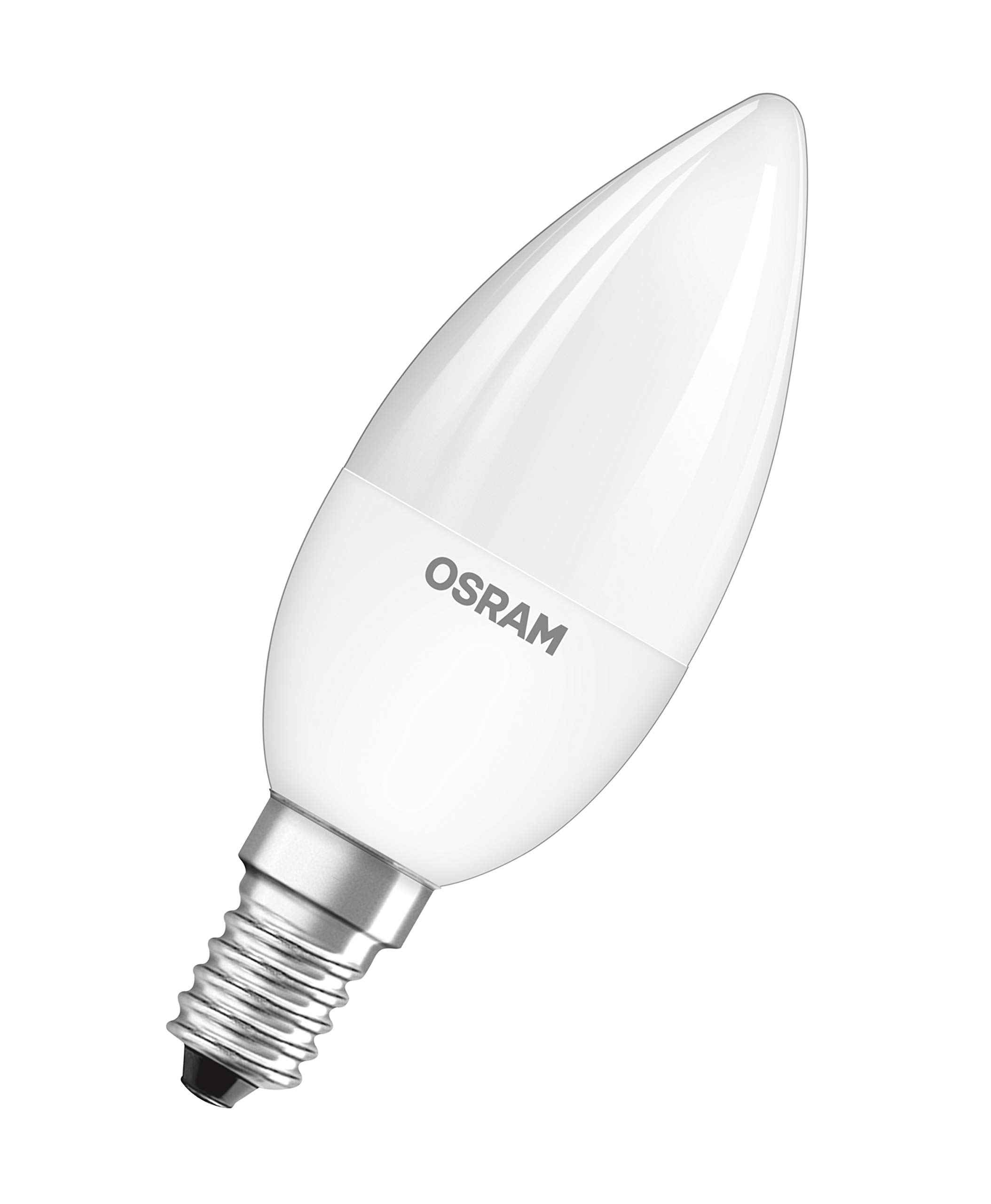 OSRAM LED STAR+ Vela RGBWFR 25 dimmable via remote control 4,5W 2700K Blanco cálido E14 Lote de 12 unidades