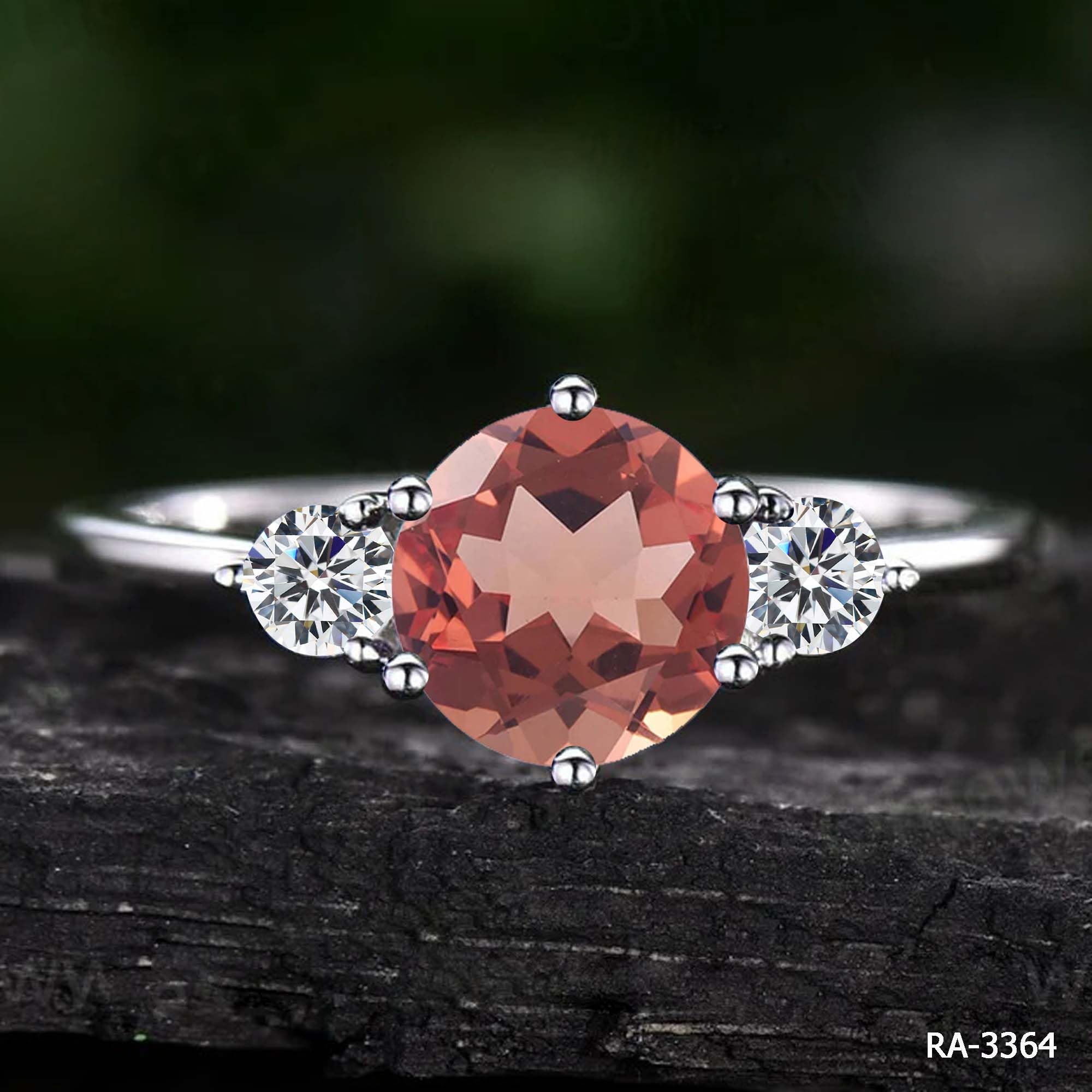 Anello in argento sterling 925 con zultanite per donna, regalo di compleanno per lei, anello con pietra preziosa zultanite multicolore, bomboniera, elegante anello con promessa (argento) 7