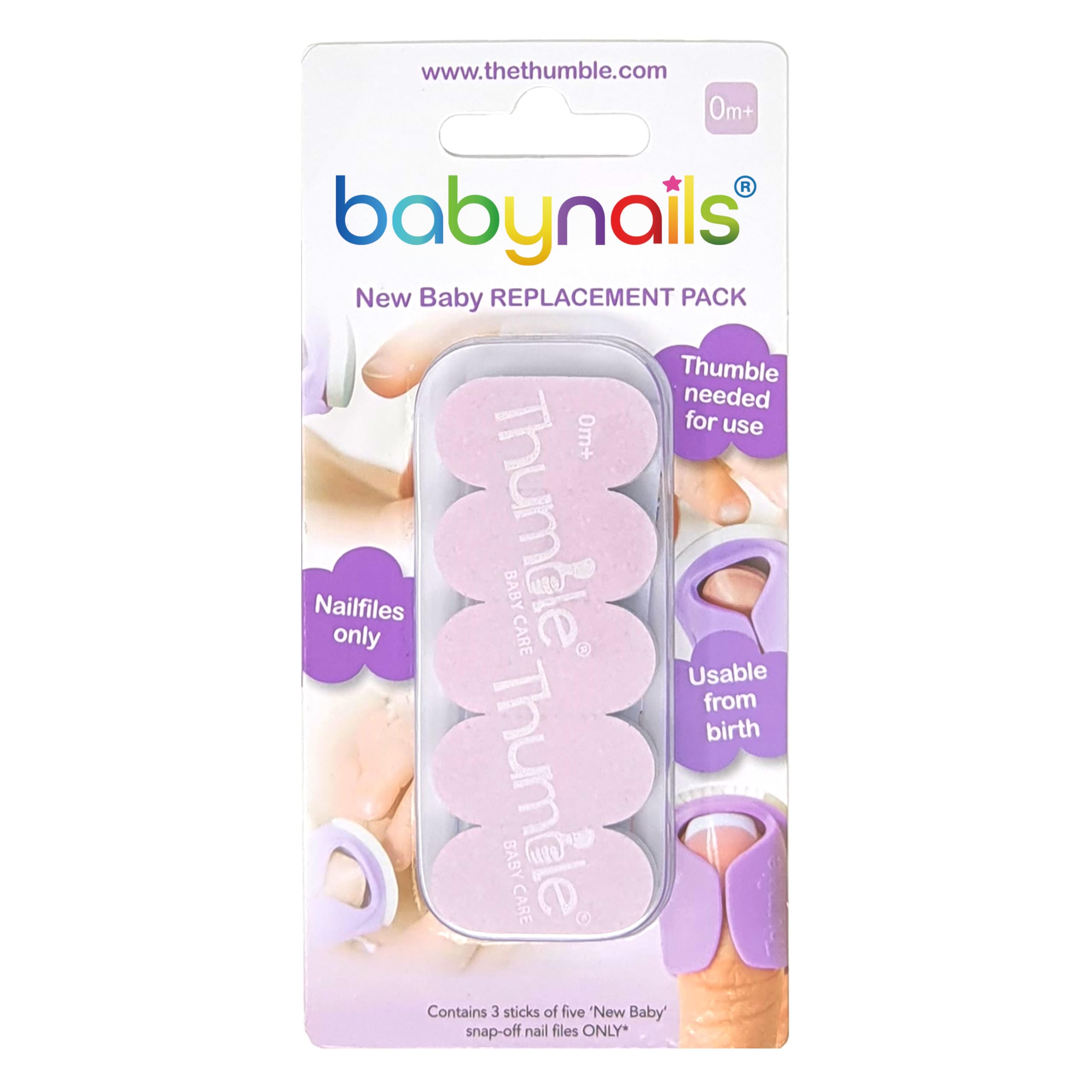 Baby Nails Nuovo pacchetto di ricambio del bambino