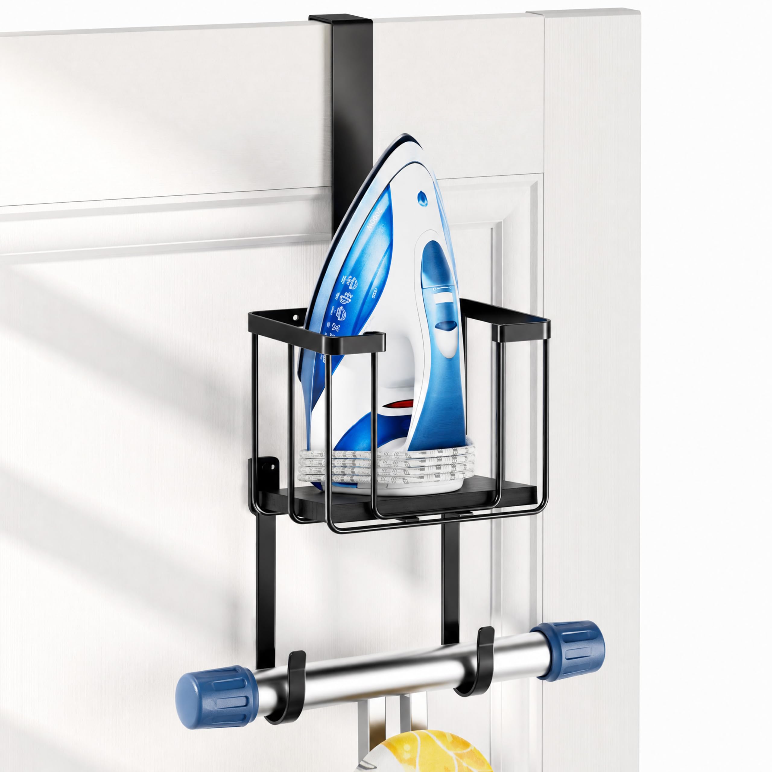 TJ.MOREE Wall Mount/Over the Door Ironing Board Holder