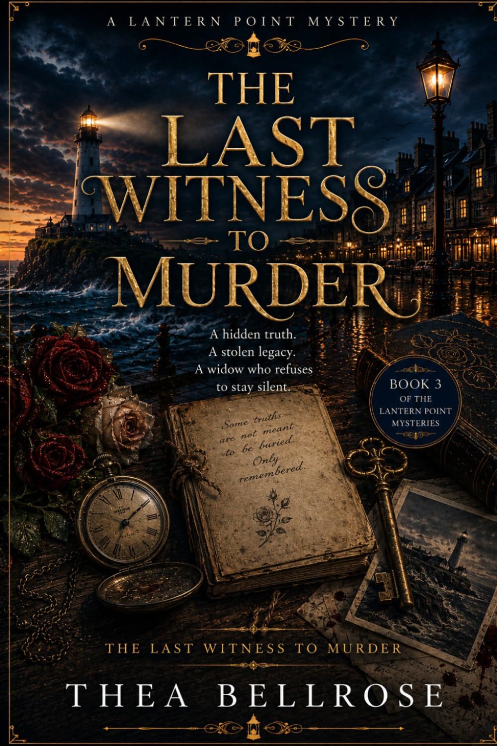 The Last Witness to Murder: A Small Town Cold Case Mystery with a Skeleton in the Garden, a Missing Man, and a Dark Village Past (The Lantern Point Murder Circle)