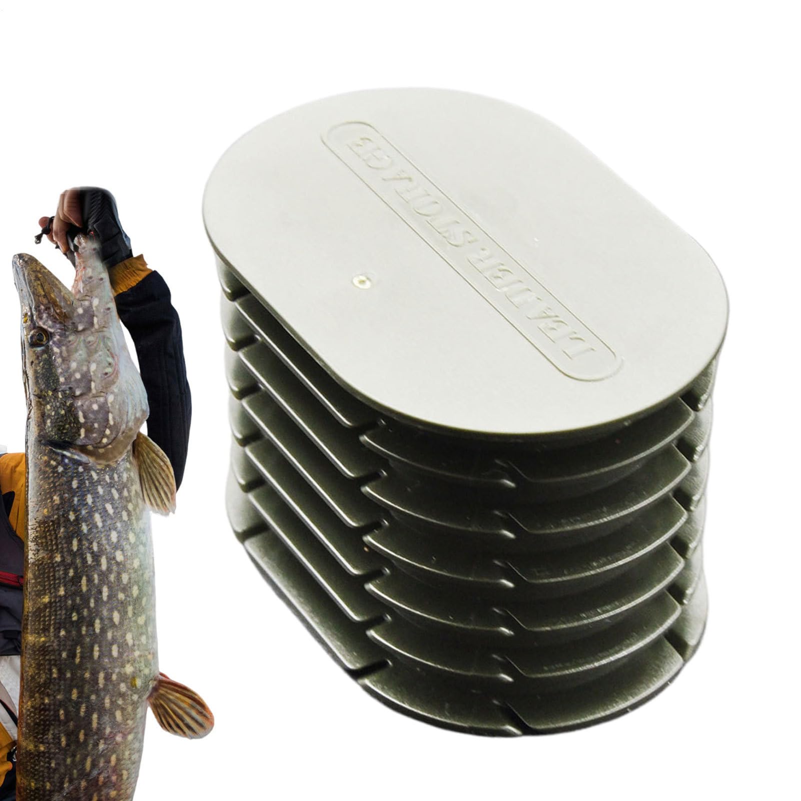 Fishing Line Storage Box, Fishing Line Spooling Winding Box, Portable Tool Gear Accessories for Fishermen Lake Stream Saltwater Pond Outdoor Pool Freshwater