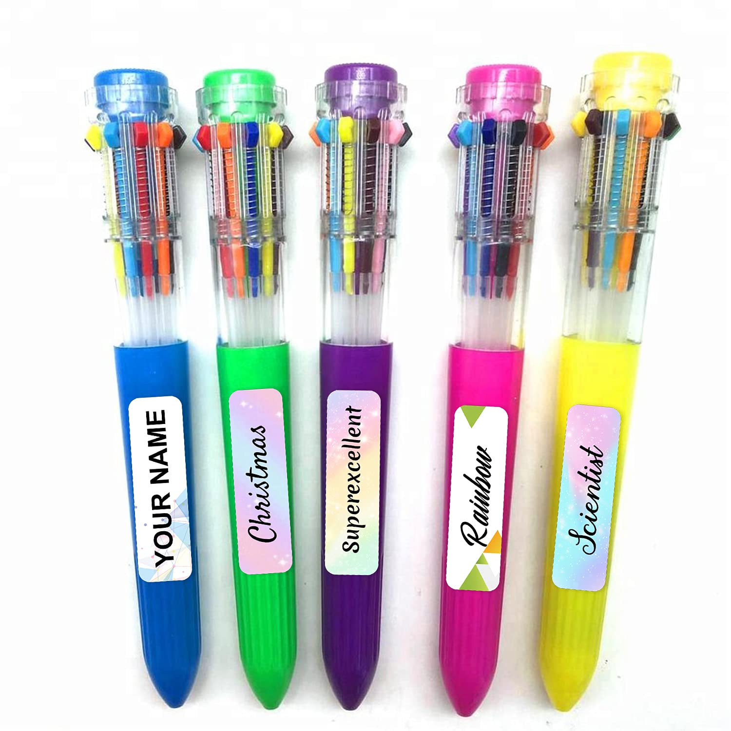 Customized Name Labels for Girls Boys Toddlers Babies and Kids Name Labels?Personalized Name Sticker,Name Design,Waterproof, 100 ct. (Classic Style-4)