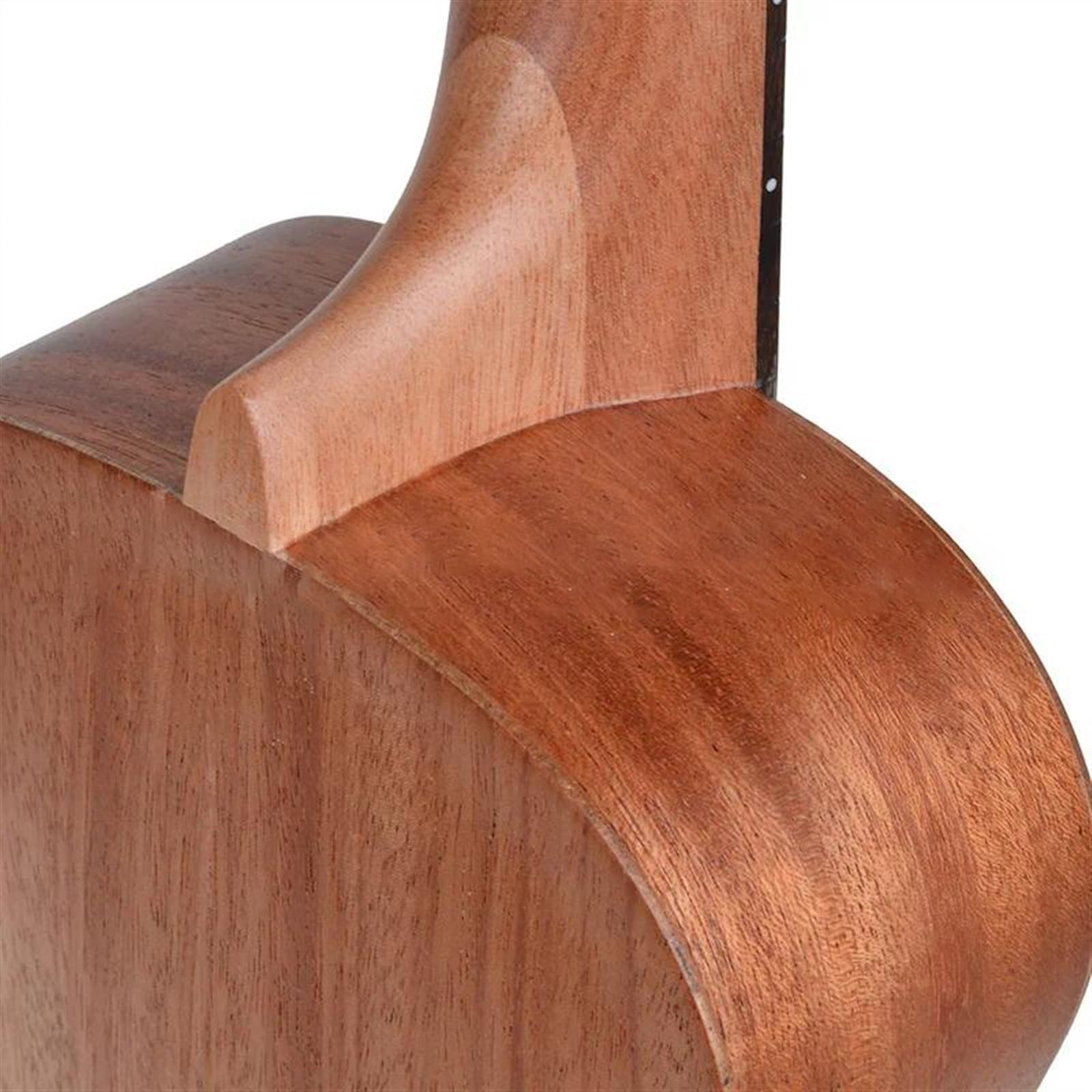23-Zoll-Konzert-Ukulele-Gitarre, Mahagoni-Korpus-Ukulele Mit Komplettem Zubehörsatz Ukulele für Anfänger