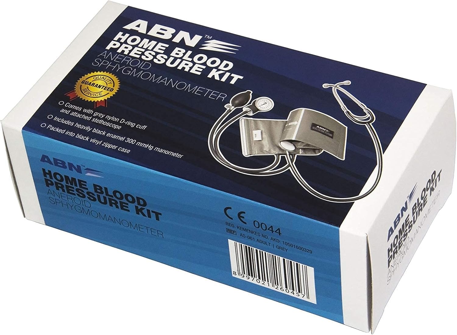 ABN Home BP Kit Aneroid Sphygmomanometer with Free Stethoscope