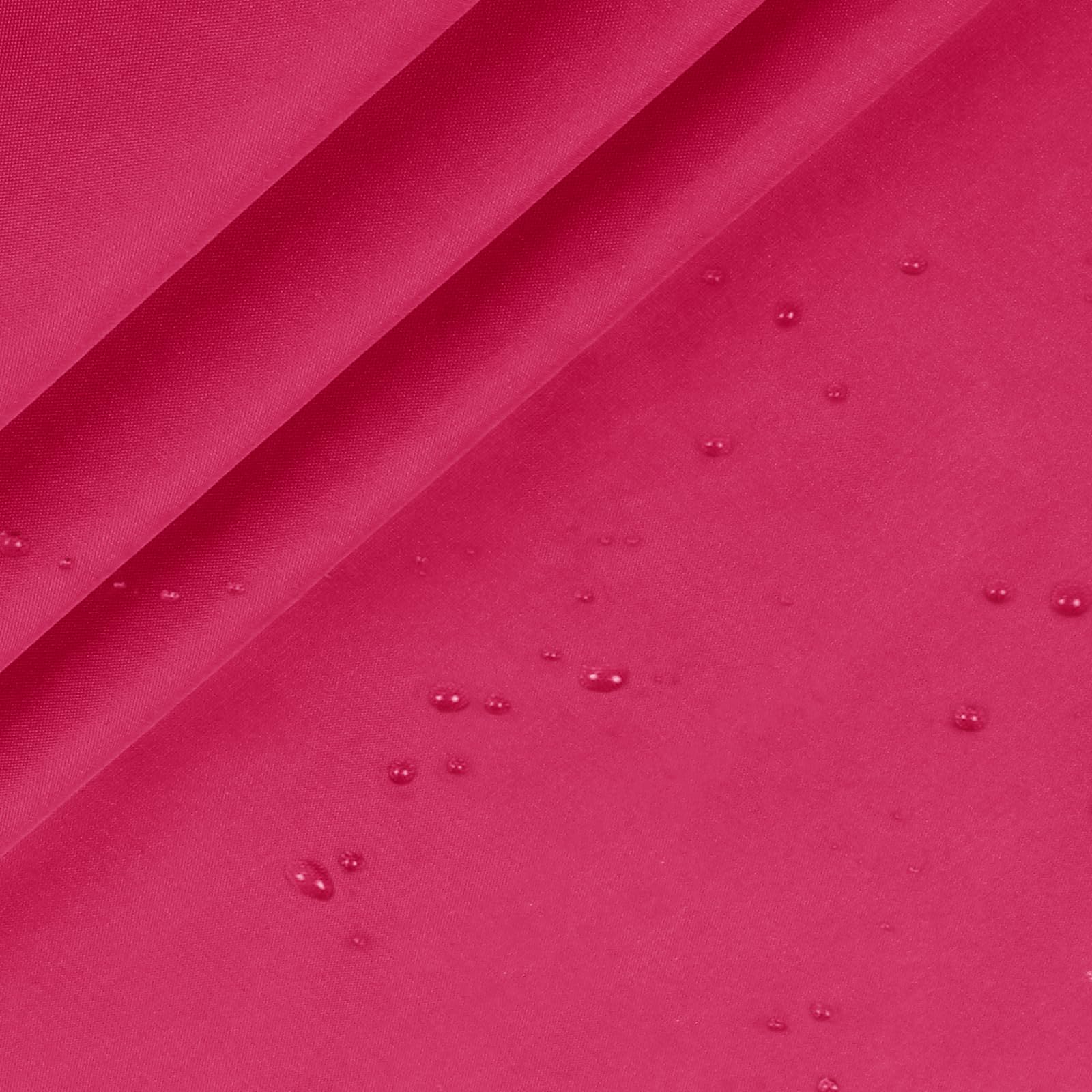 RUDONG M Ripstop Nylon Fabric by The Yard, 1 Yard x 58 Inch Wide Hot Pink Polyester Fabric, Waterproof Fabric for Outdoor Clothing, Sewing, Kite, Flag, DIY Crafts