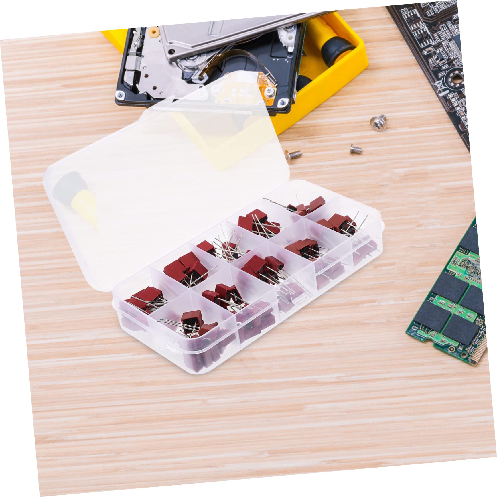 SHINEOFI 4 Set Fusibili Slow Blow Assortiti Volt con Resistente per Applicazioni Domestiche