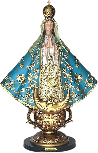 Miniatura 1 de Virgen De San Juan De Los Lagos - Figura de estatua de resina de 18 pulgadas de alto, Virgen de San Juan de los Lagos,