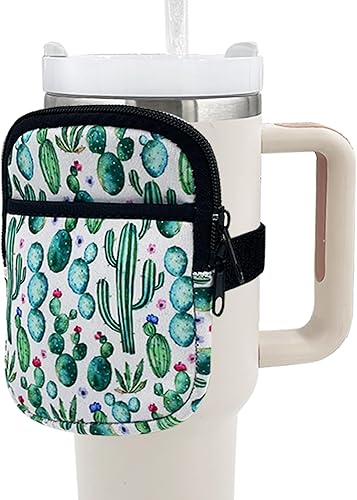 Bolsa para botella de agua para Stanley Quencher Adventure de 40 onzas y Stanley IceFlow de 20 onzas y 30 onzas, accesorios de gimnasio para