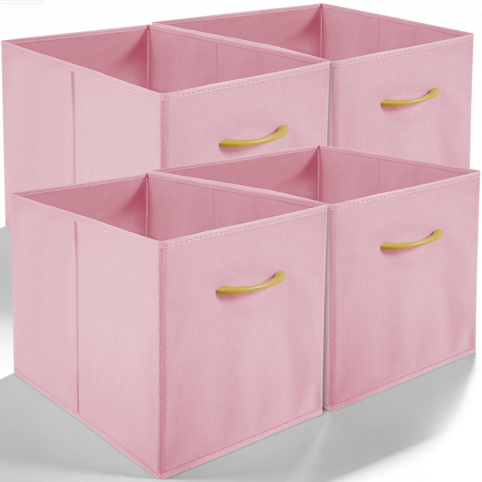 Amazing Tour Cube Storage Boxes, Foldable with Handles, 4 Pack — image 1