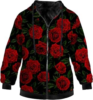 ジャケット・アウター MELTON INKJET ROSE PHOTO BIGCHESTER COAT ジャケット・アウター MELTON INKJET ROSE PHOTO BIGCHESTER