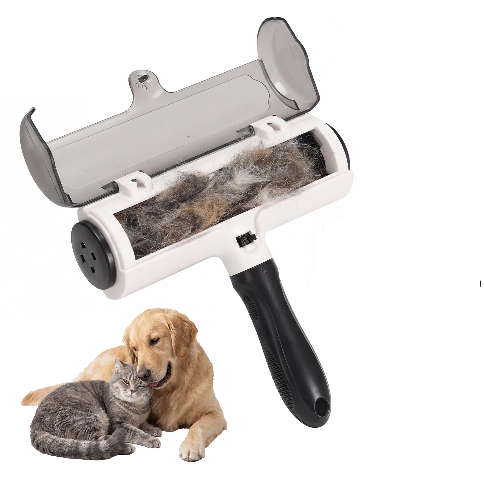 RLAVBL Pet Hair Remover Roller Reusable Lint Roller Clean for Pet Fur Cat and