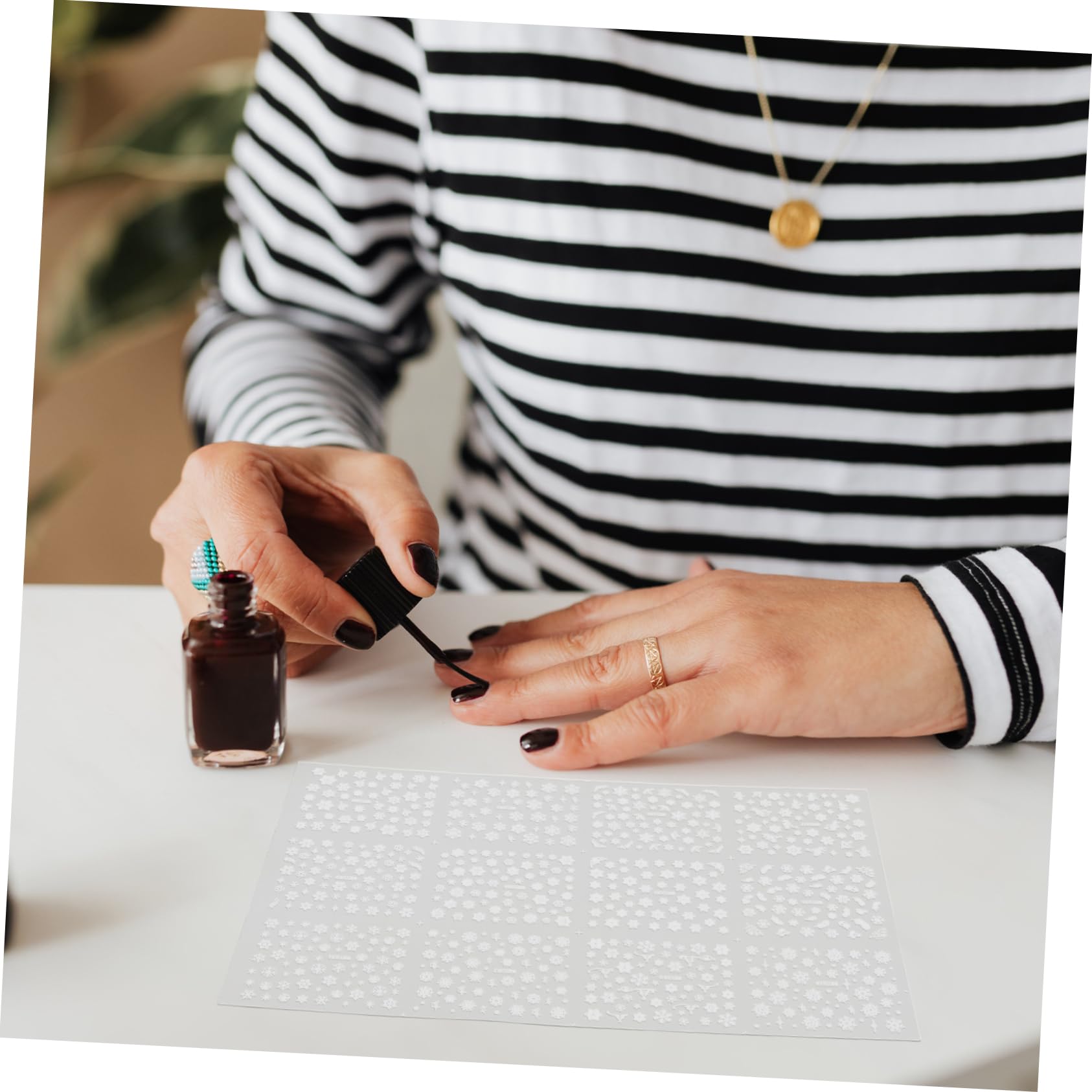 Adesivi per Unghie 3d Fiocco di Ghiaccio 12 Fogli Natalizi | Resina, Effetto Tridimensionale, Decorazione per Manicure, Formato 12 Fogli per Uso Festivo