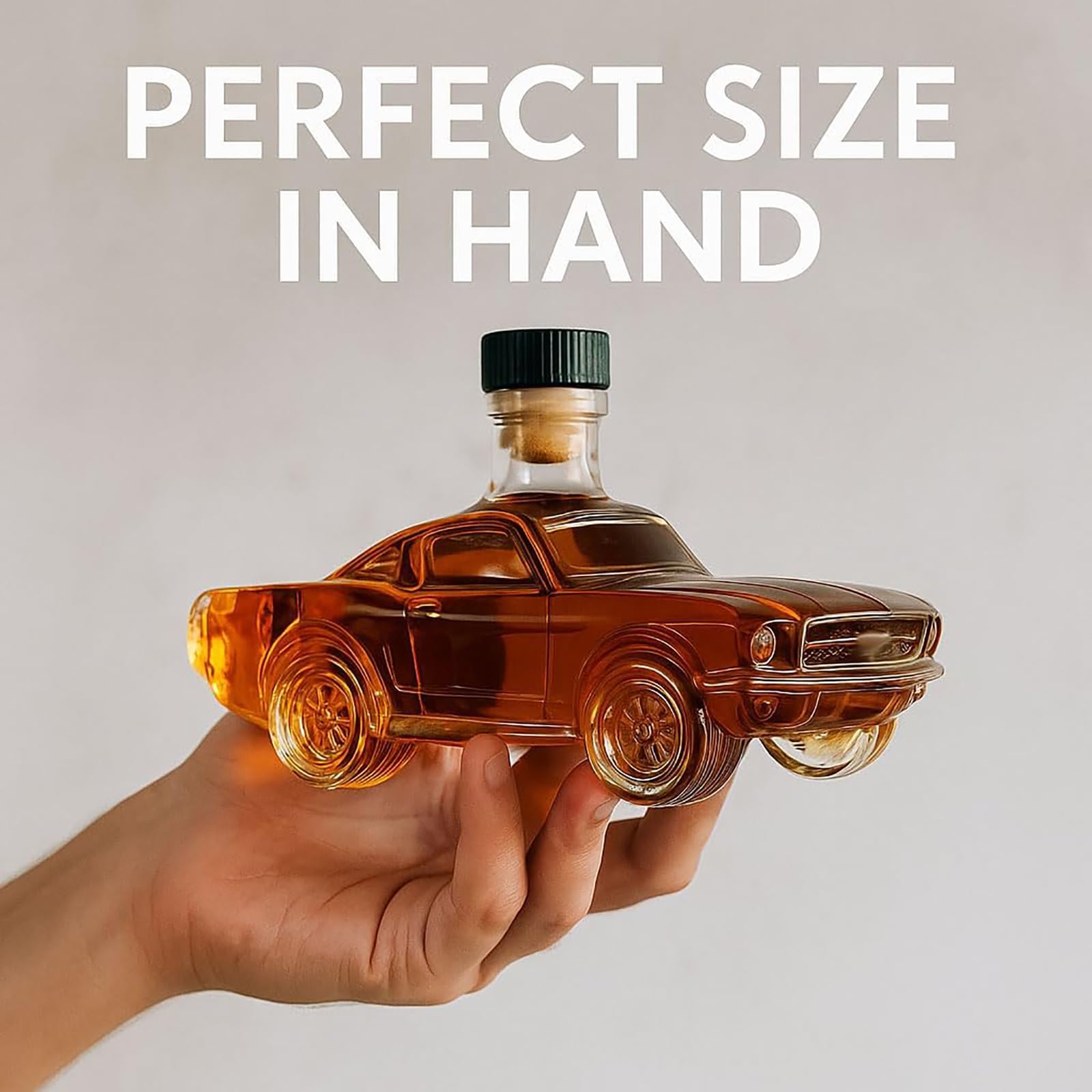 Mustang Auto Vorm Whisky Decanteerder | 3D Ontwerp Glazen De