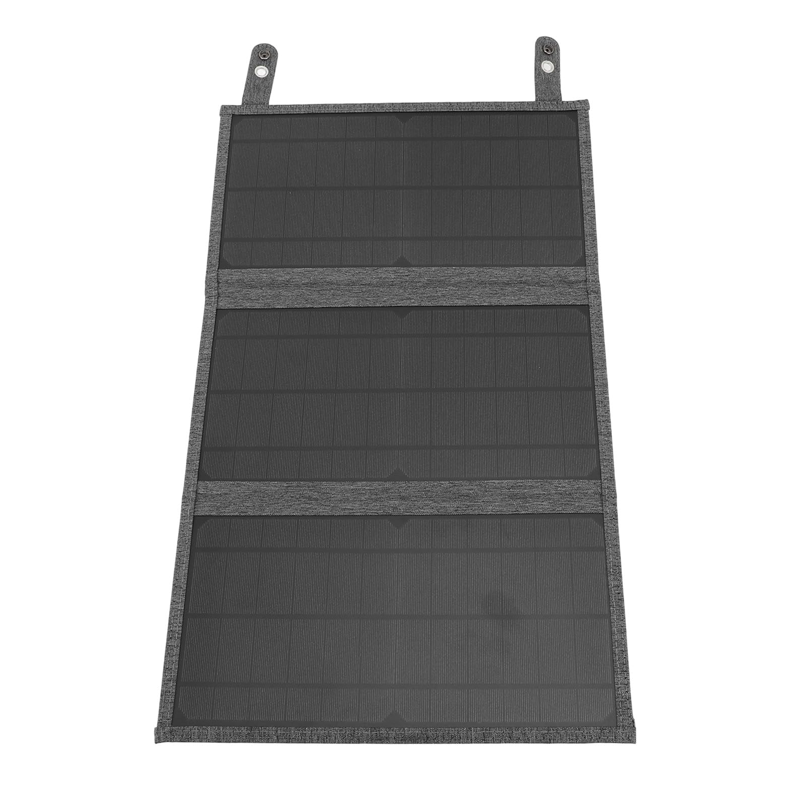 Ładowarka panelowa słoneczna 30 W 18 V, szybkie ładowanie, kompaktowy, składany panel słoneczny do telefonu komórkowego i tabletu (Szary)