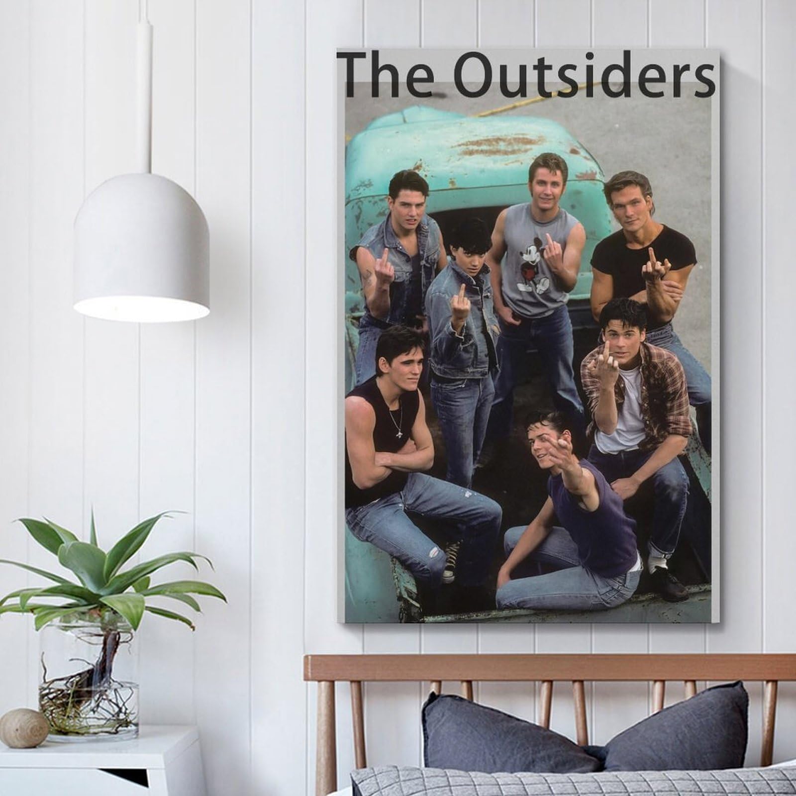 「THEOUTSIDERS」ポスター Amazon.com: The Outsiders Movie Poster 12x18 inch(30cmx46cm