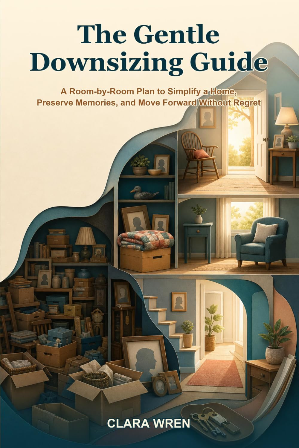 The Gentle Downsizing Guide: A Room-by-Room Plan to Simplify a Home, Preserve Memories, and Move Forward Without Regret