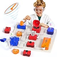Vista 1 de ACIKETO Kits de ciencia para niños, kit de exploración electrónica con más de 260 proyectos de circuito, experimentos físicos, placa de circuito