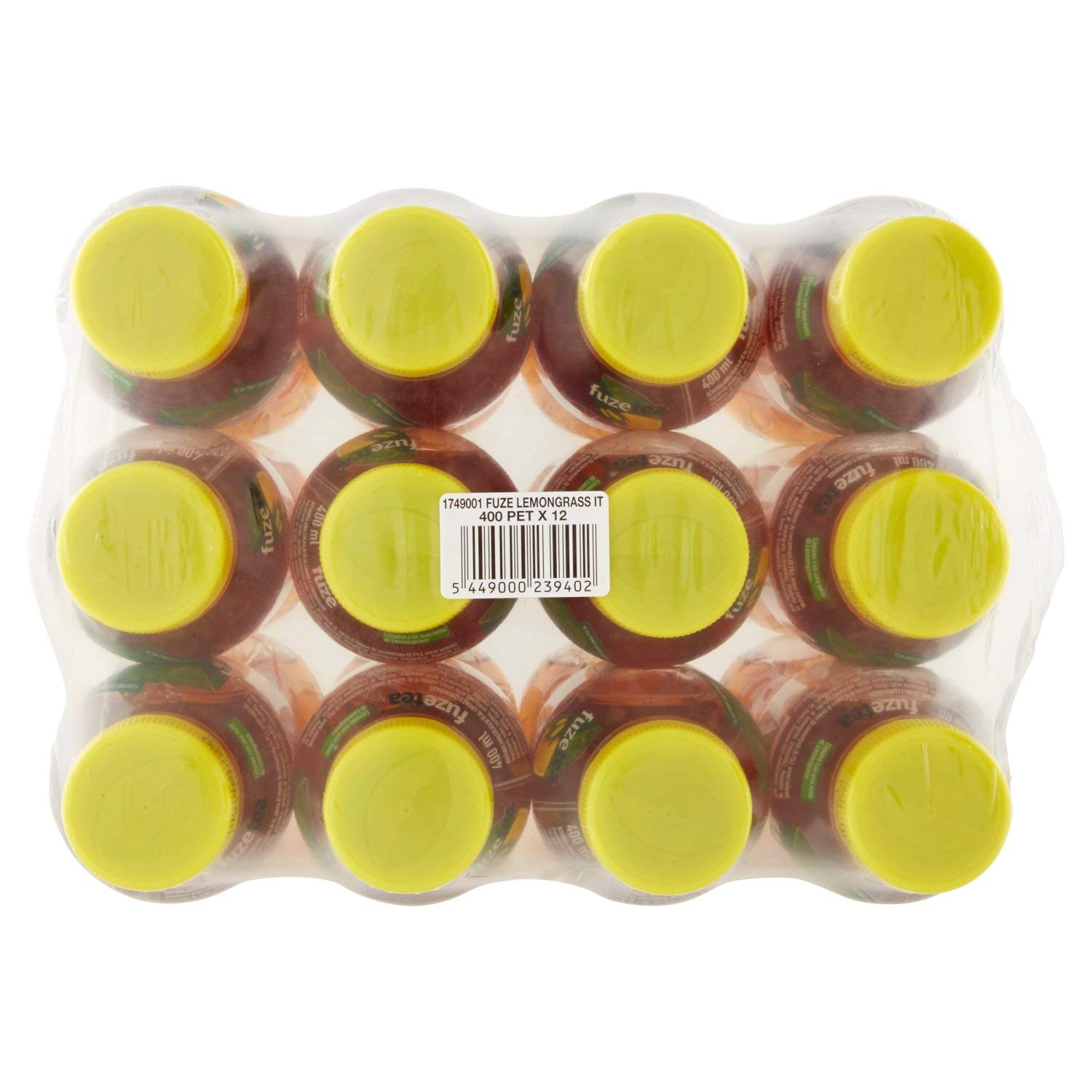 Fuze Lemon Lemongrass bottiglia di plastica 40 CL (confezione da 12)