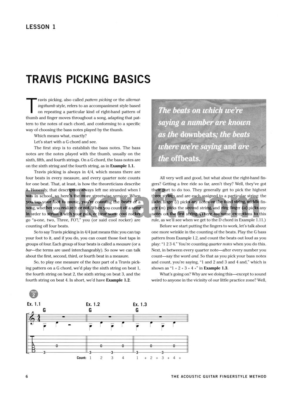 Acoustic Guitar Fingerstyle Method Book with Online Audio (Acoustic Guitar Private Lessons) - Image 3