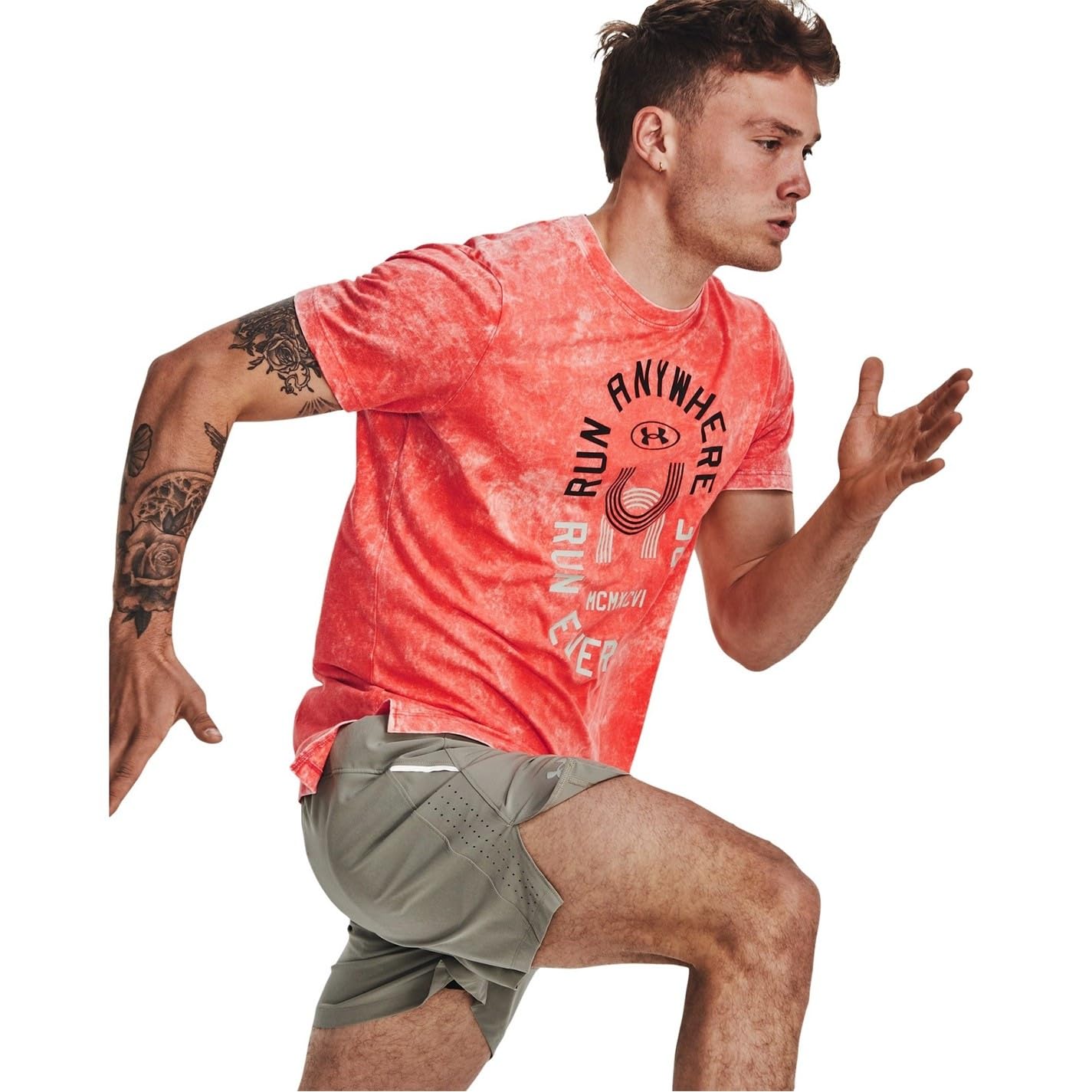 Under Armour Run Everywhere Camiseta de Running Hombres Green