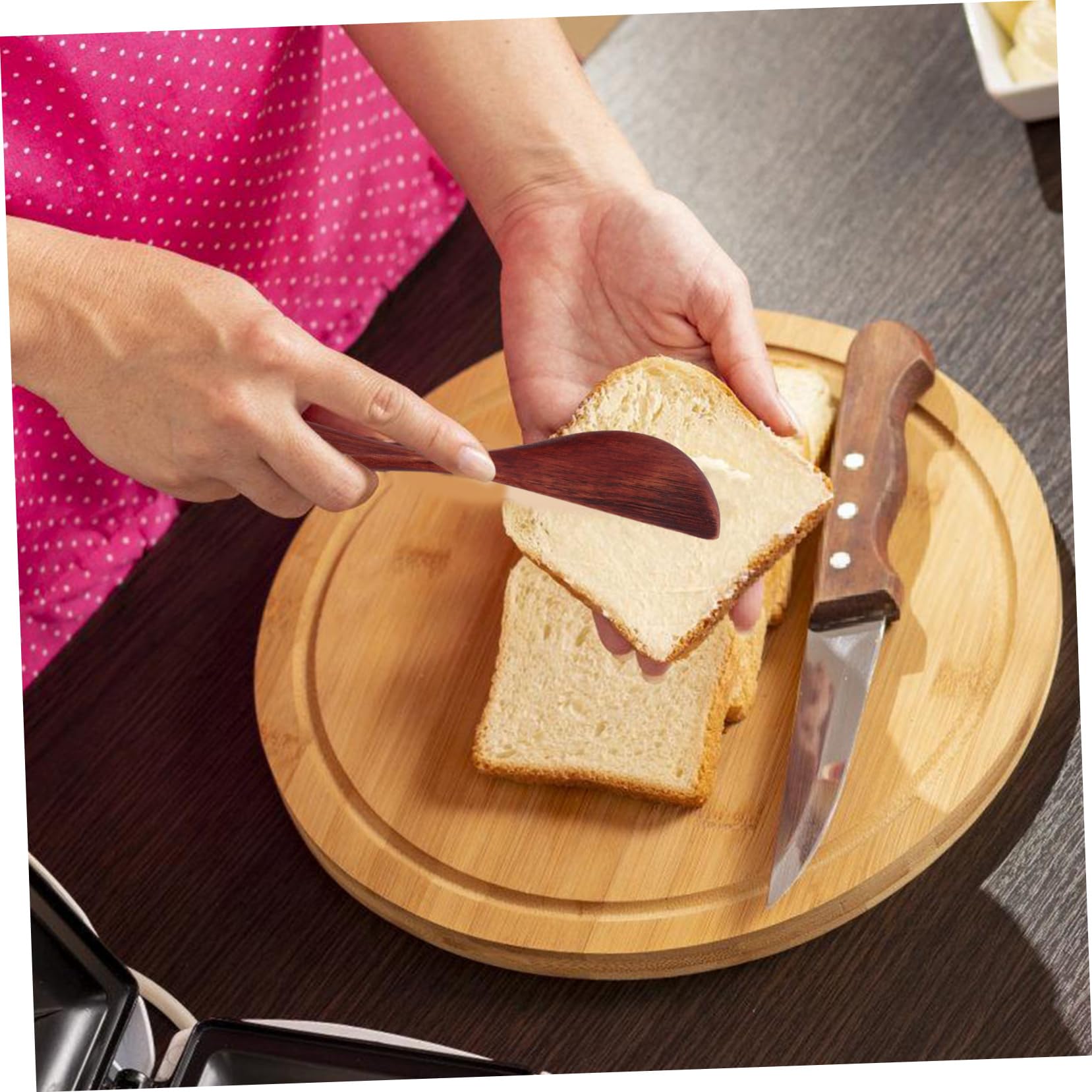 FUNOMOCYA 30 Pcs Phoebe Jam Knife Kitchen Butter Scraper Kitchen Gadget Cheese Spreader Knife Kitchen Supply Sandwich Cream Knife Handmade Tableware Spatula Spreader Cream Wiping Tools