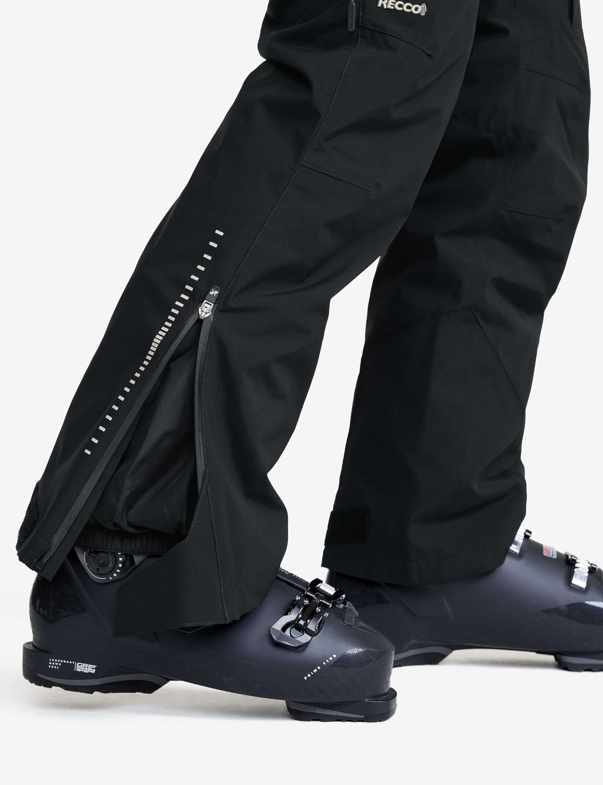 RevolutionRace AccXel Insulated 2L Ski Pants da Uomo, Pantaloni da Sci Resistenti e Caldi con Recco