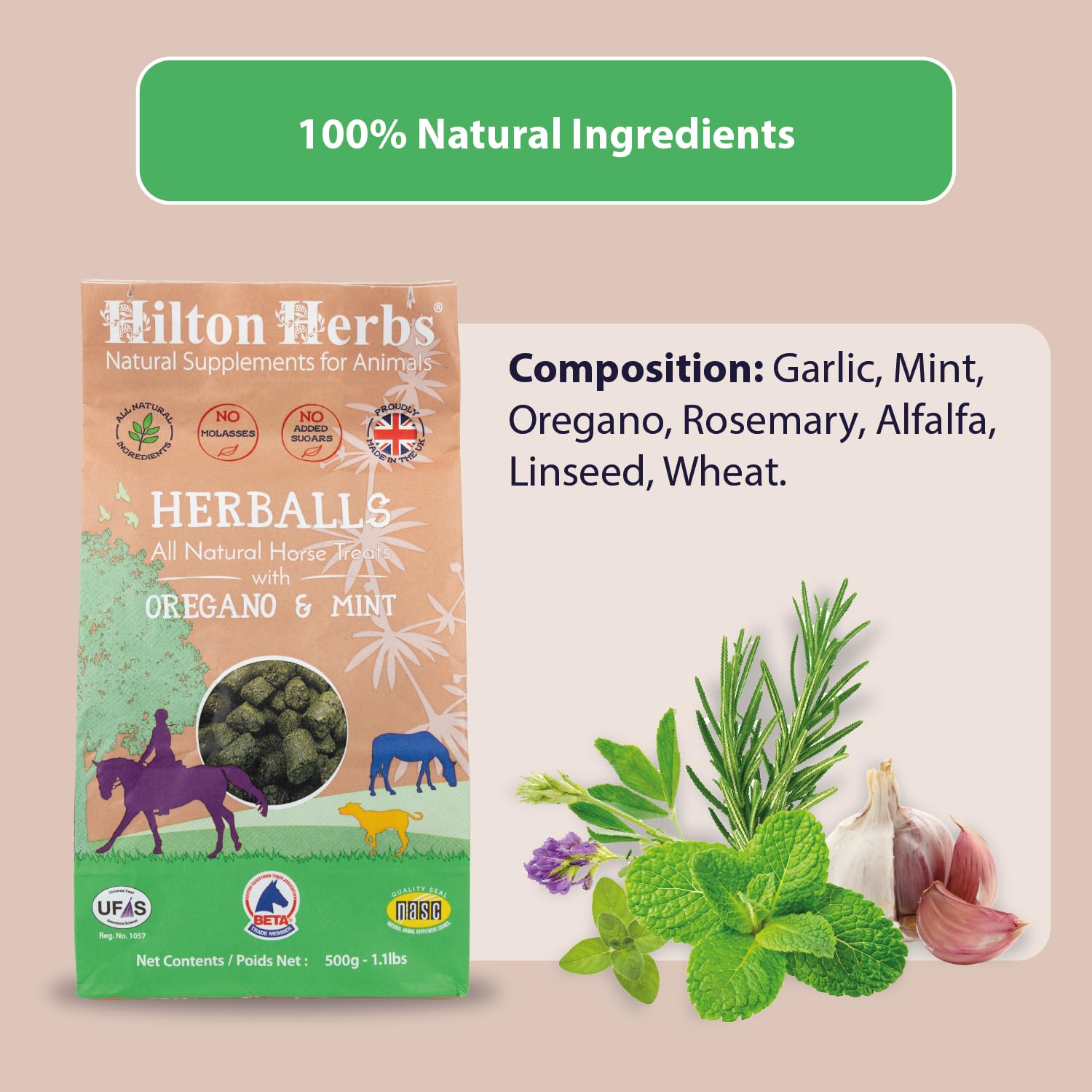 Hilton Herbs Herballs 2kg, 2 kg (Pack of 1) - Image 2