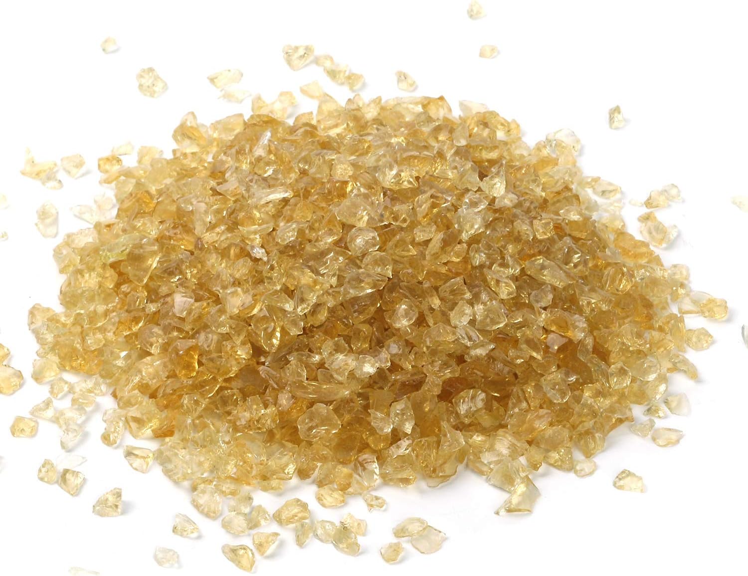 Alan Stone Reflective Tempered High Luster Fire Glass, Fire Pit Glass