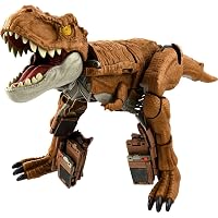 Mattel Jurassic World Fierce Changers - Dinosauri Insegui e Ruggisci Trasformabili 2 in 1