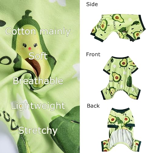 Miniatura 3 de Pijamas para perros pequeños, pijamas para cachorros, pijamas de 4 patas para chihuahua, Yorkie, primavera y verano, enterizo, ropa para mascotas,