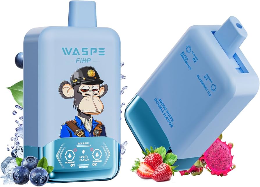 Amazon | 【ダブルフレーバー】 使い捨て電子タバコ40000回吸引 WASPE