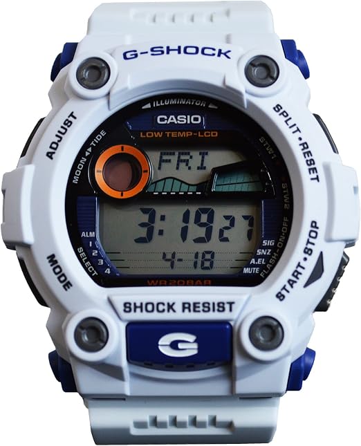 Amazon.com: Casio De los hombres g7900 a-7 G-Shock Rescue Blanco Digital  Reloj Deportivo : casio: Ropa, Zapatos y Joyería