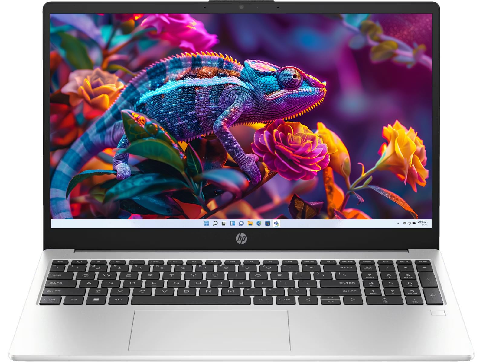 HP Professional 15 (2026), Intel (i3 14th Gen) Core 3 100U - (8 GB DDR5/512 GB SSD/Intel UHD Graphics/Windows 11 Pro) Thin & Light Business Laptop/15.6" FHD/Fingerprint/Silver/1.5kg/MS Office