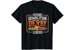 Kids Demolition Derby Cars Quote for a Future Demo Derby Driver T-Shirt