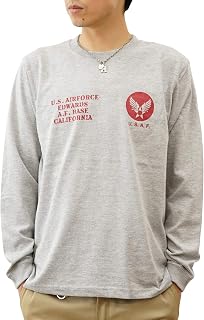 [ジーンズバグ] ロンＴ U.S. AIR FORCE オリジナル エアフォース プリント 長袖 Tシャツ メンズ レディース LRT-USAF