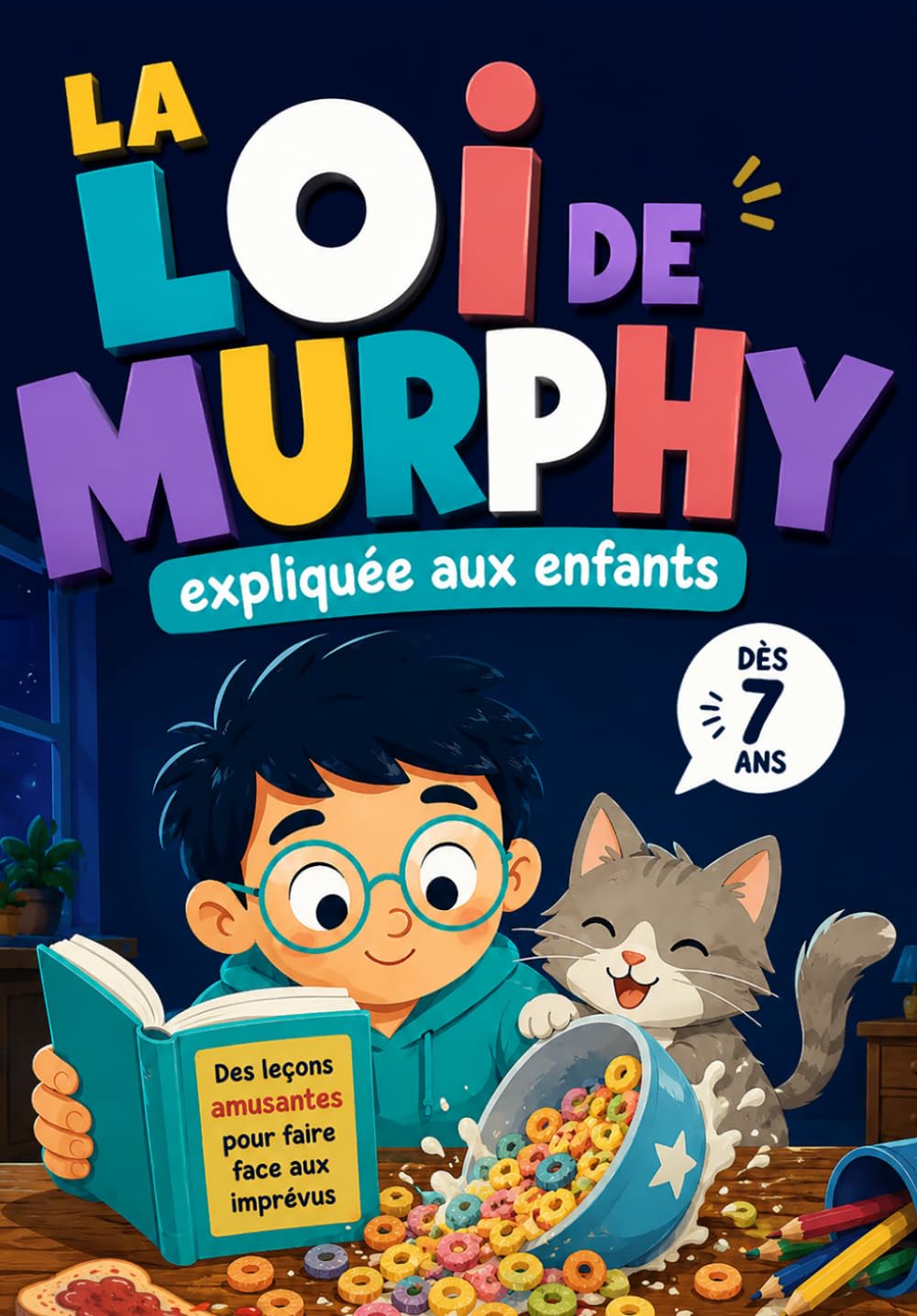 La Loi de Murphy pour les enfants: Histoires drôles pour apprendre à gérer les imprévus et garder confiance en soi