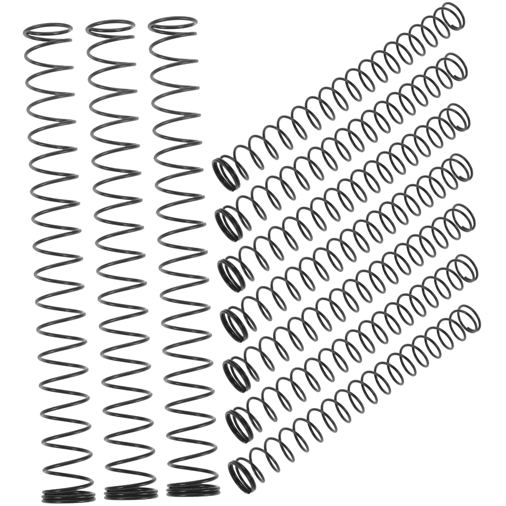 Gatuida 10pcs Pinball Machine Pull Rod Spring Pinball Machine Rod Spring Replacements Ball Shooter Replacement Parts