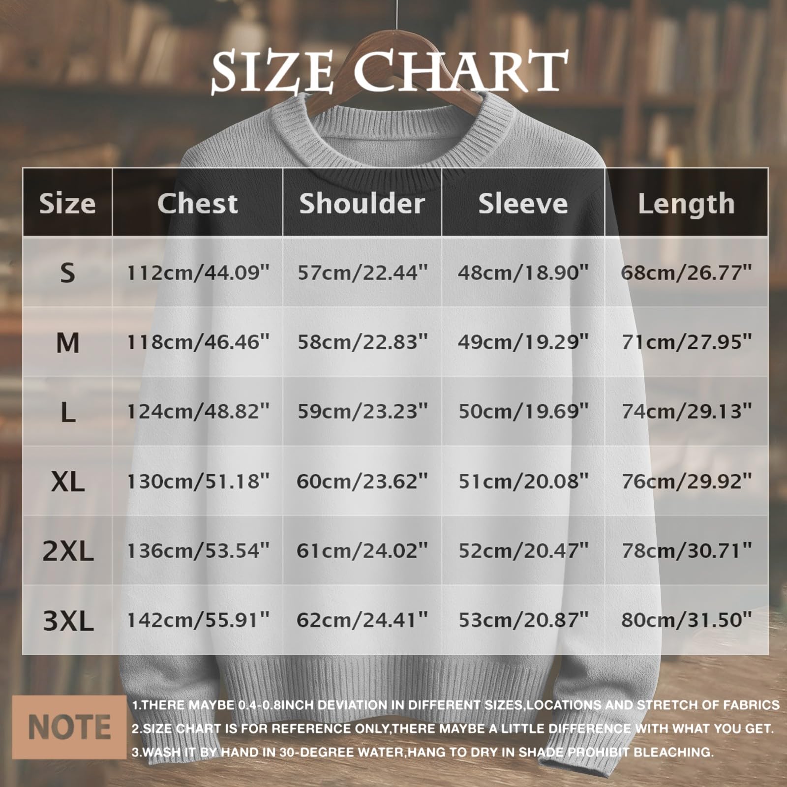 Maglione invernale da uomo, in cotone, caldo, maglione natalizio da uomo, 3 pezzi, casual, a maglia, morbido, senza cappuccio, per feste di Capodanno, maglione di lana